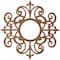 Ekena Millwork Dijon Wood Fretwork Pierced Ceiling Medallion, Walnut, 38"OD x 12 3/8"ID x 3/8"T CMWP38X38X0375DIWA - alternate 3